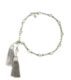 Pure As Passion Diamontage™ 16.64 Carat Tassel Necklace & Back Jewelry