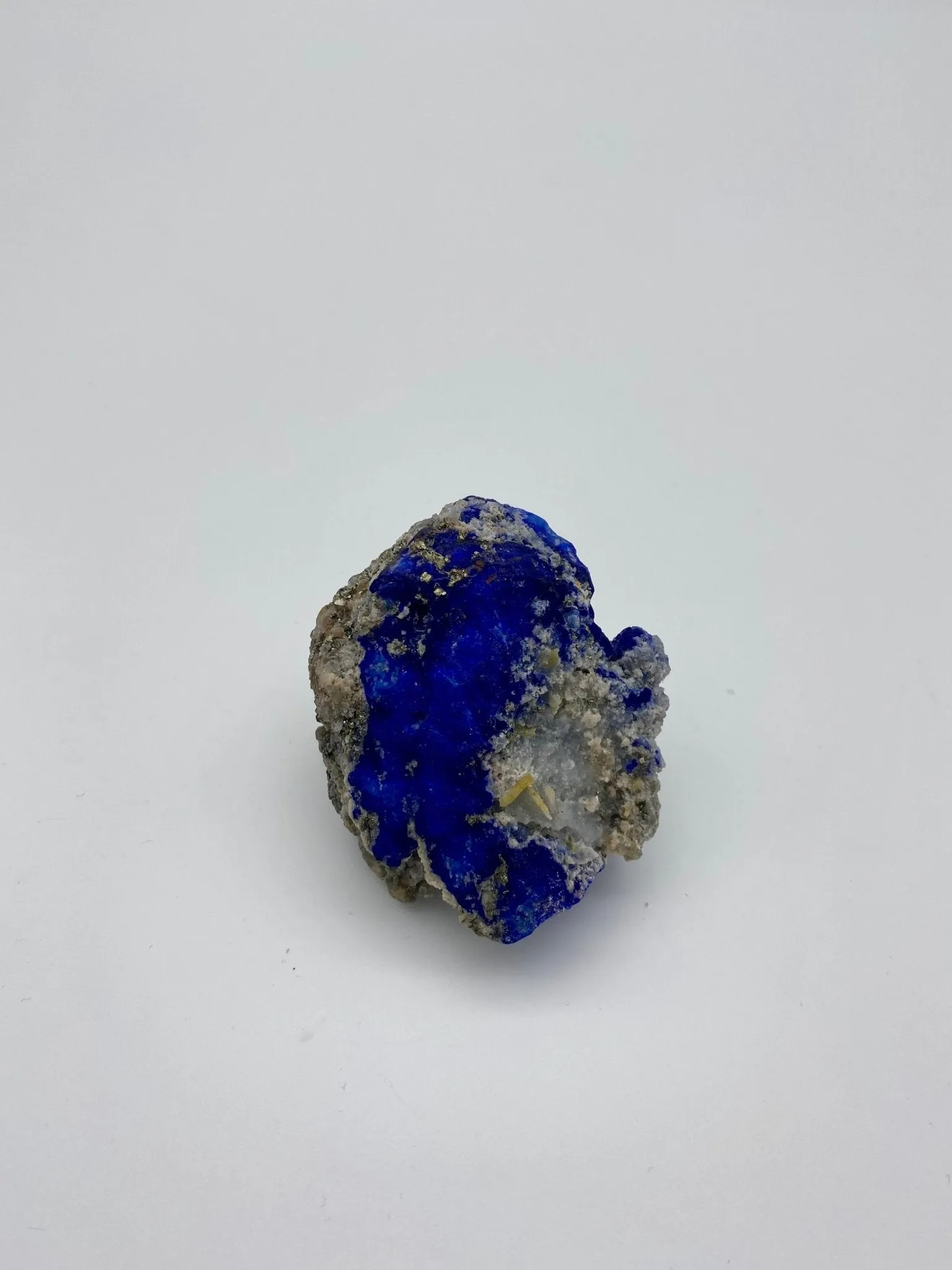 Raw Lapis Lazuli with Pyrite