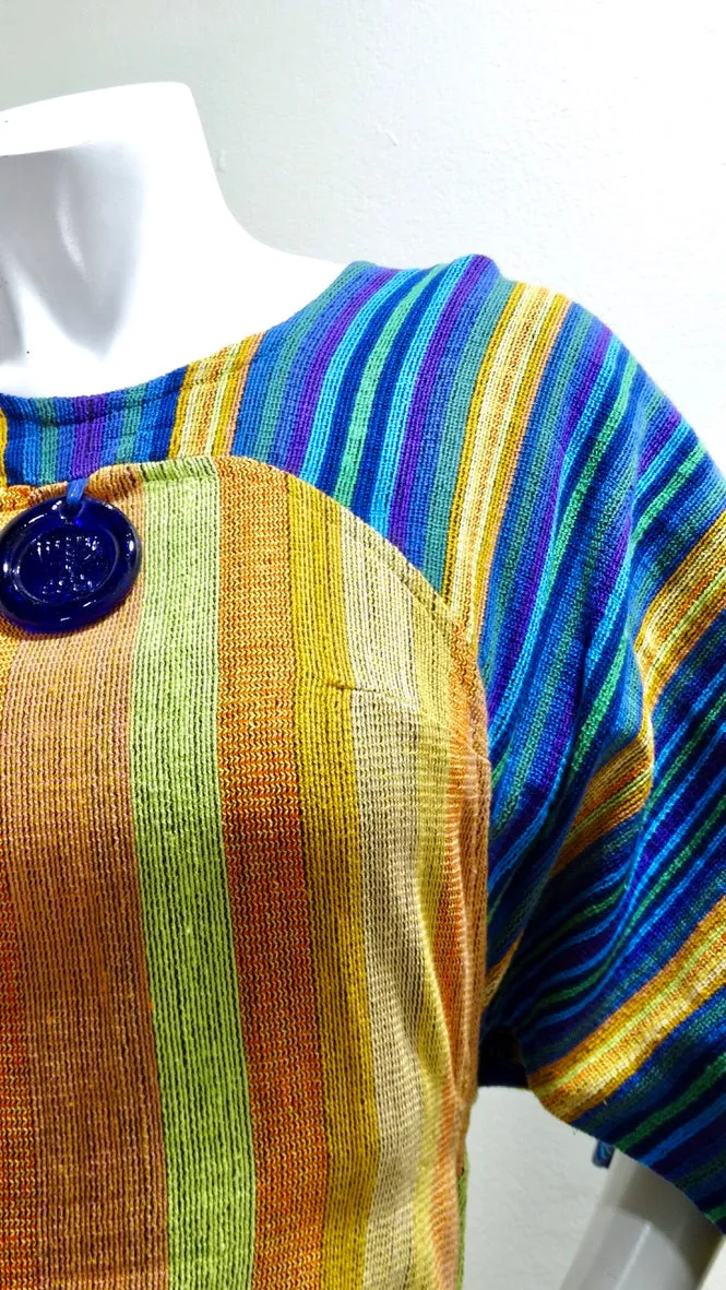 Rikma Angel Wing 70's Striped Dress
