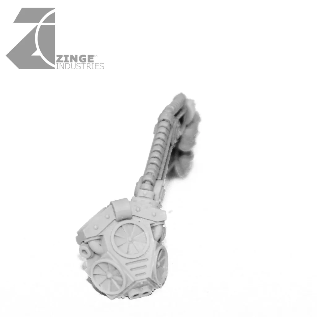 Robotic Servo Arm - 1 Arm with Various Heads - Sprue