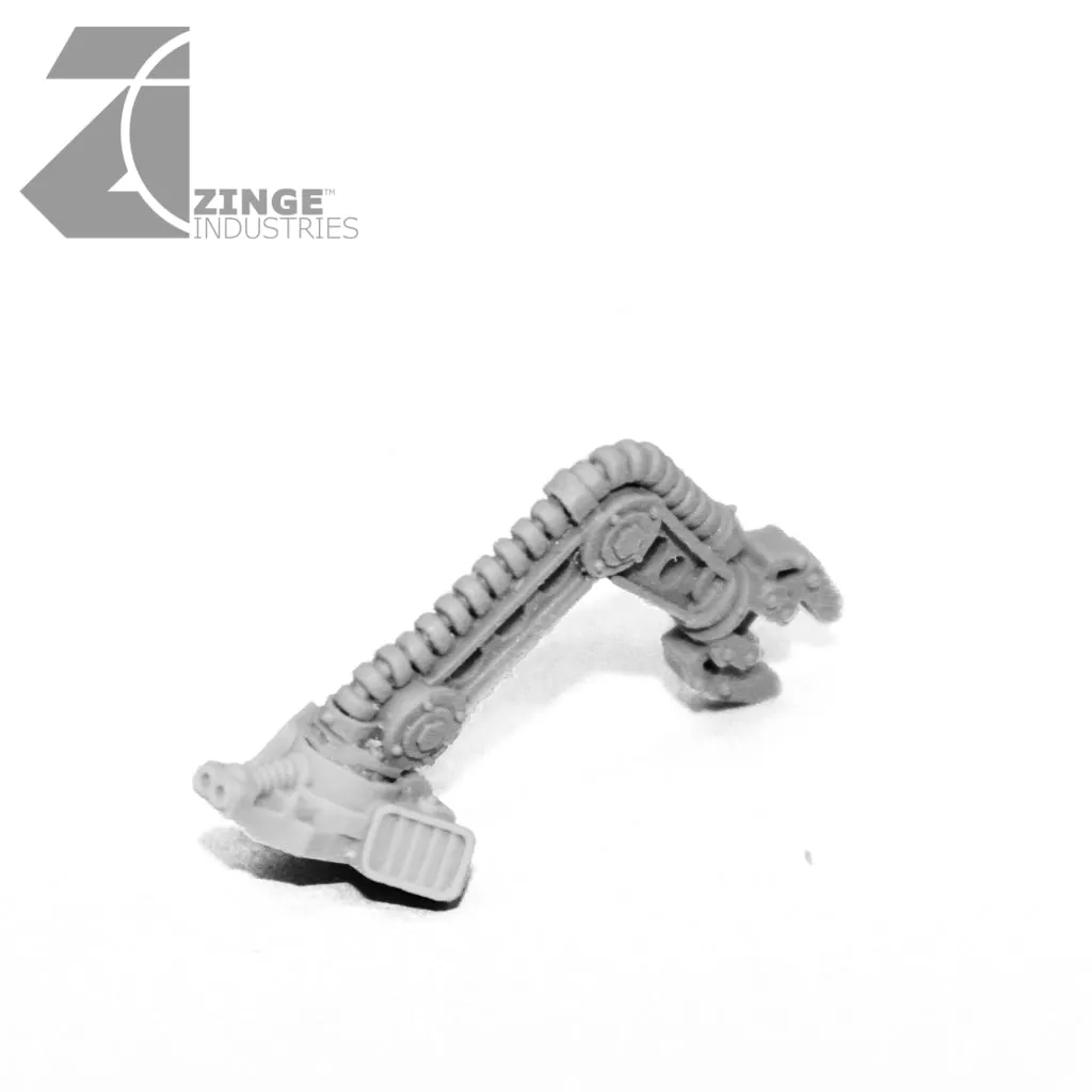 Robotic Servo Arm - 1 Arm with Various Heads - Sprue