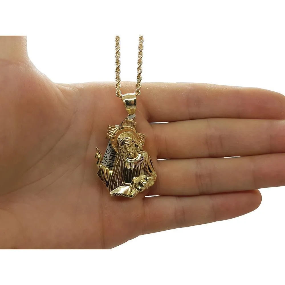 Rope Chain 2.5MM 10K With Retsag en OR 10K MNG-039