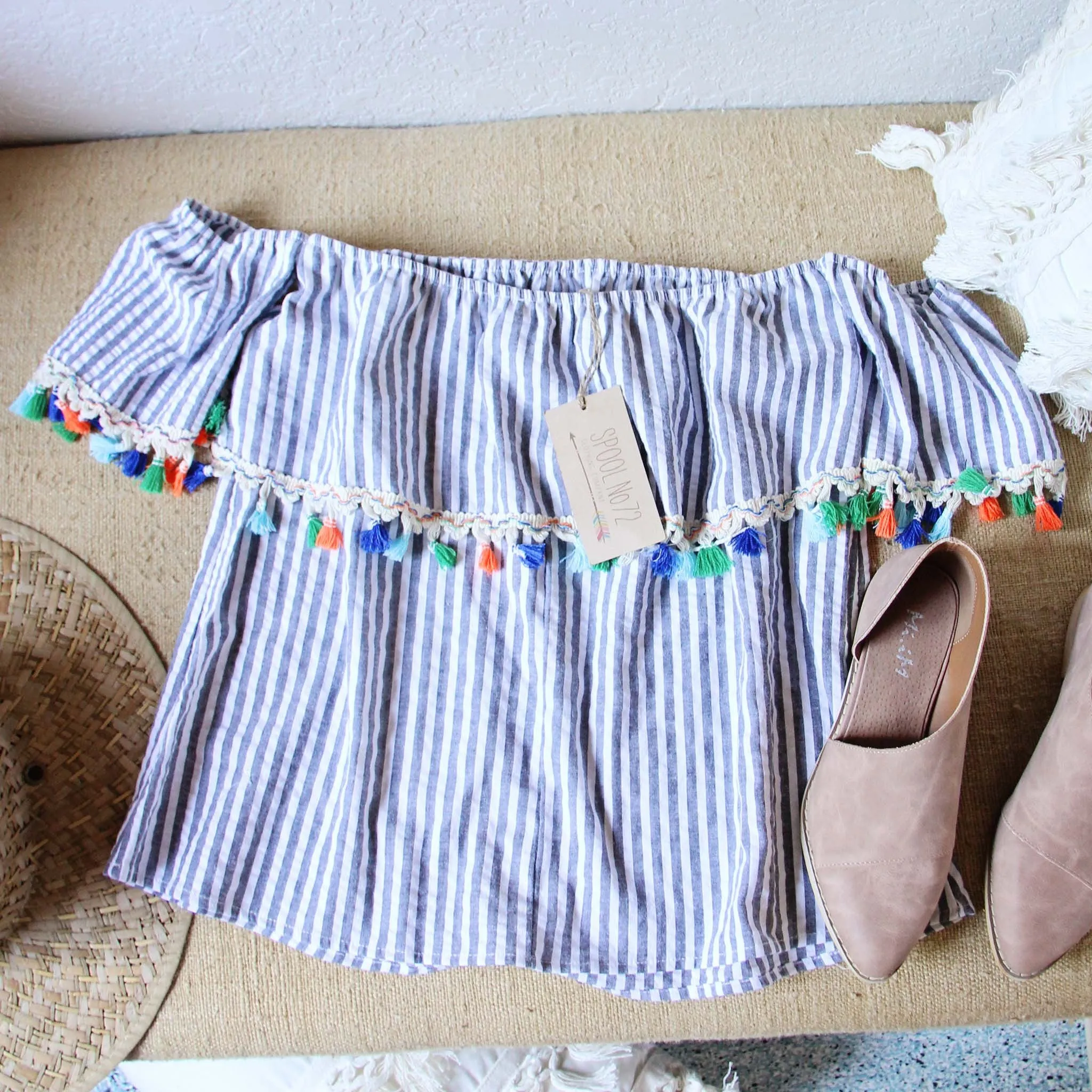 Santa Ana Tassel Top