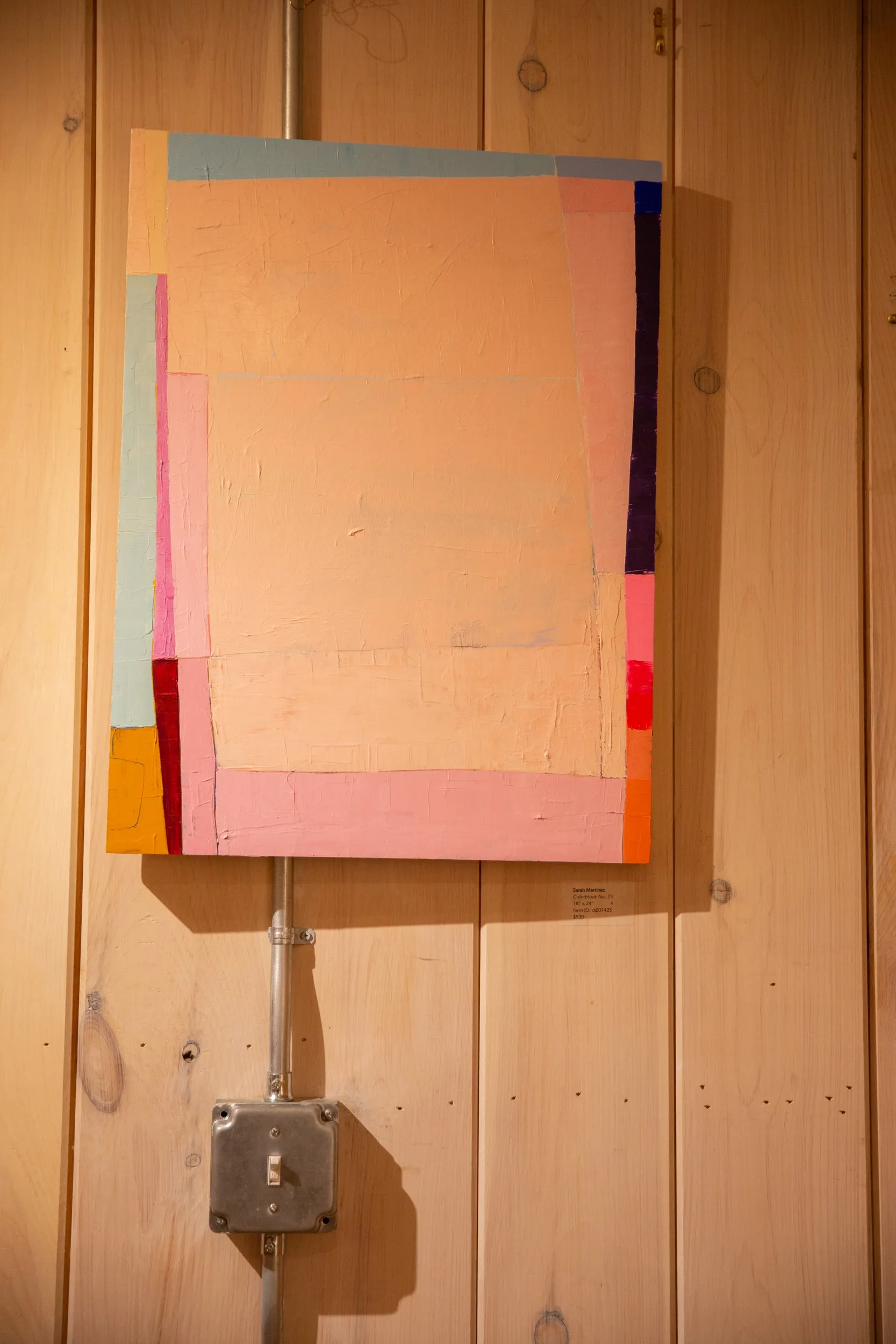 Sarah Martinez Colorblock No. 23 Original Abstract Art