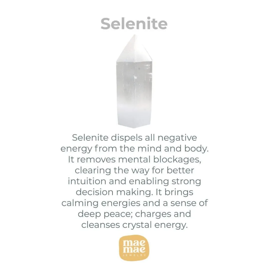 Selenite Mandala Charging Plate