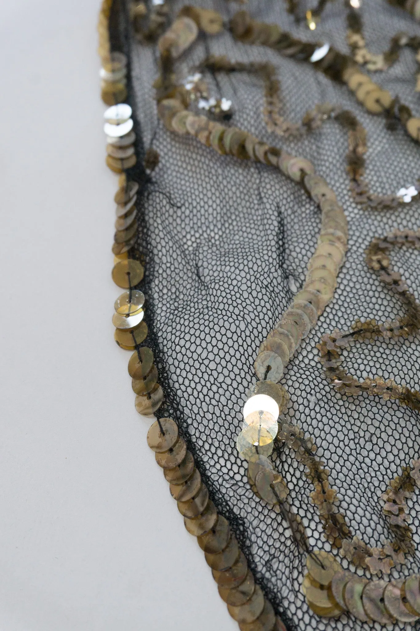 Sequin Mesh Bolero Jacket