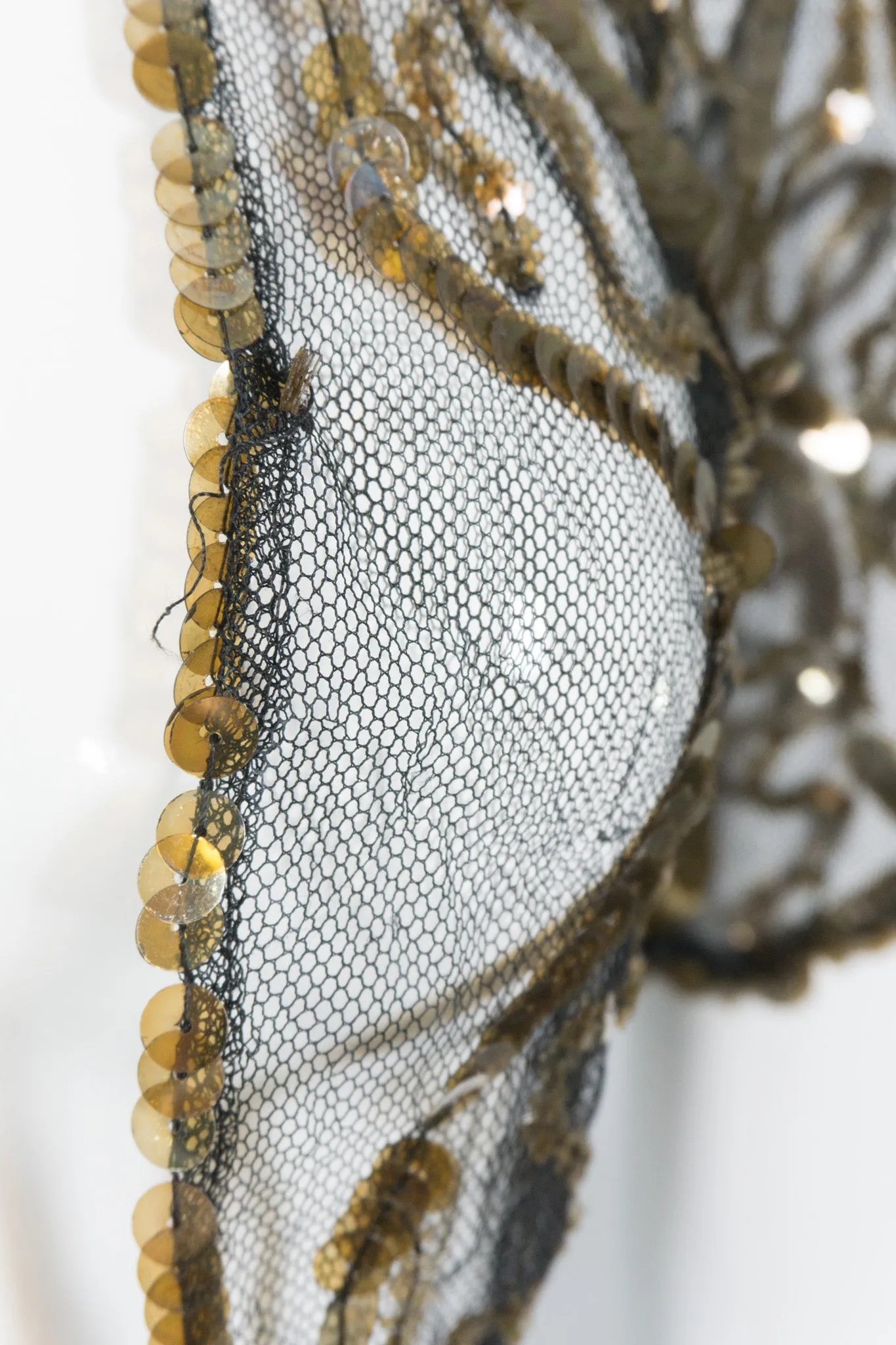 Sequin Mesh Bolero Jacket