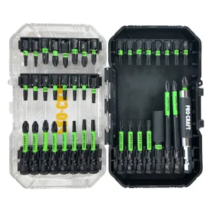 Set Biți de Impact PROCRAFT IBS-41 – 41 Piese, Rezistență și Performanță