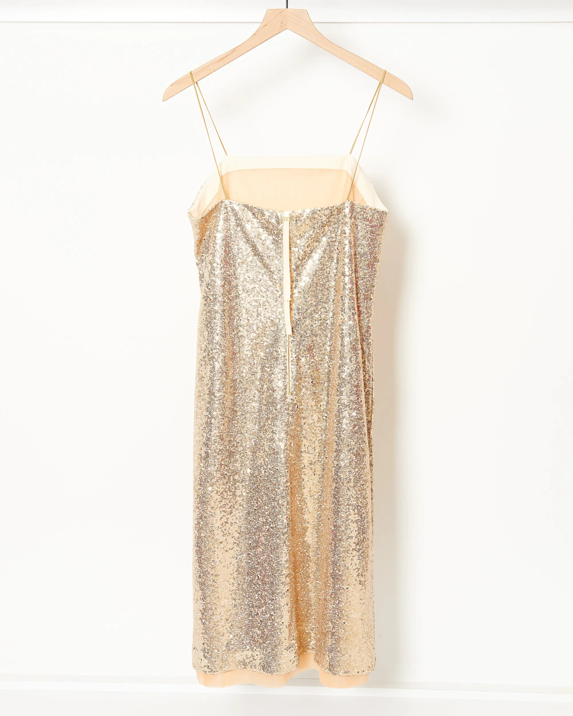 Shimmer Dress Gold
