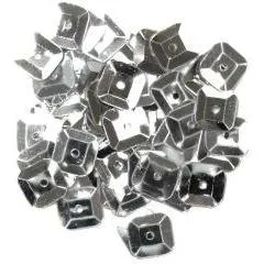 Silver Square Sequins