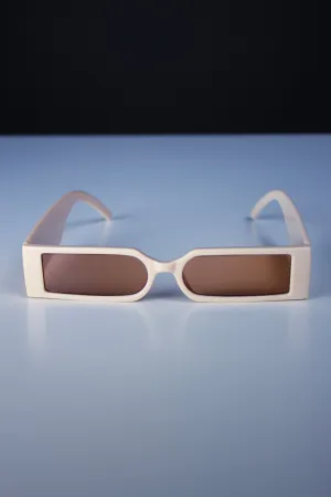 Slim Juku Sunglasses - Beige