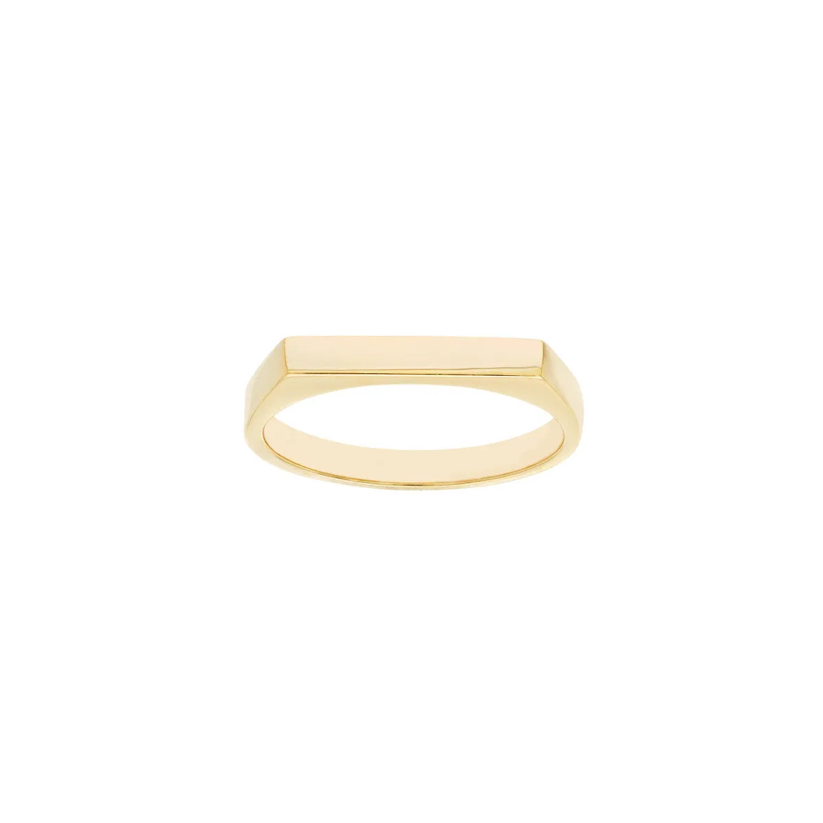 Slim Signet Ring