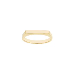 Slim Signet Ring