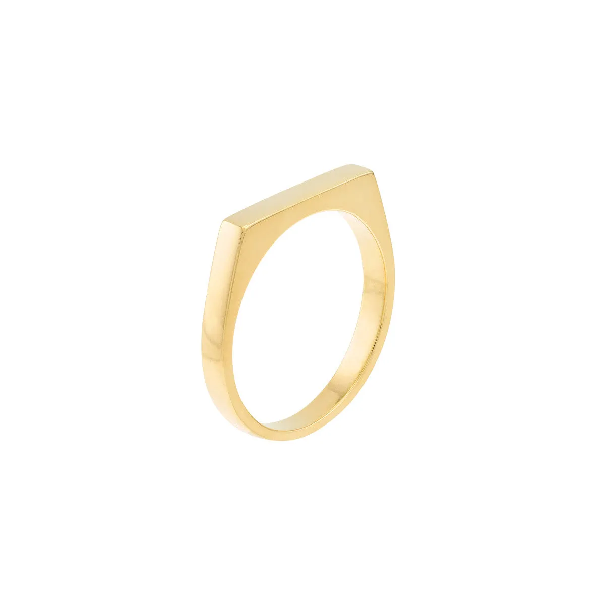 Slim Signet Ring
