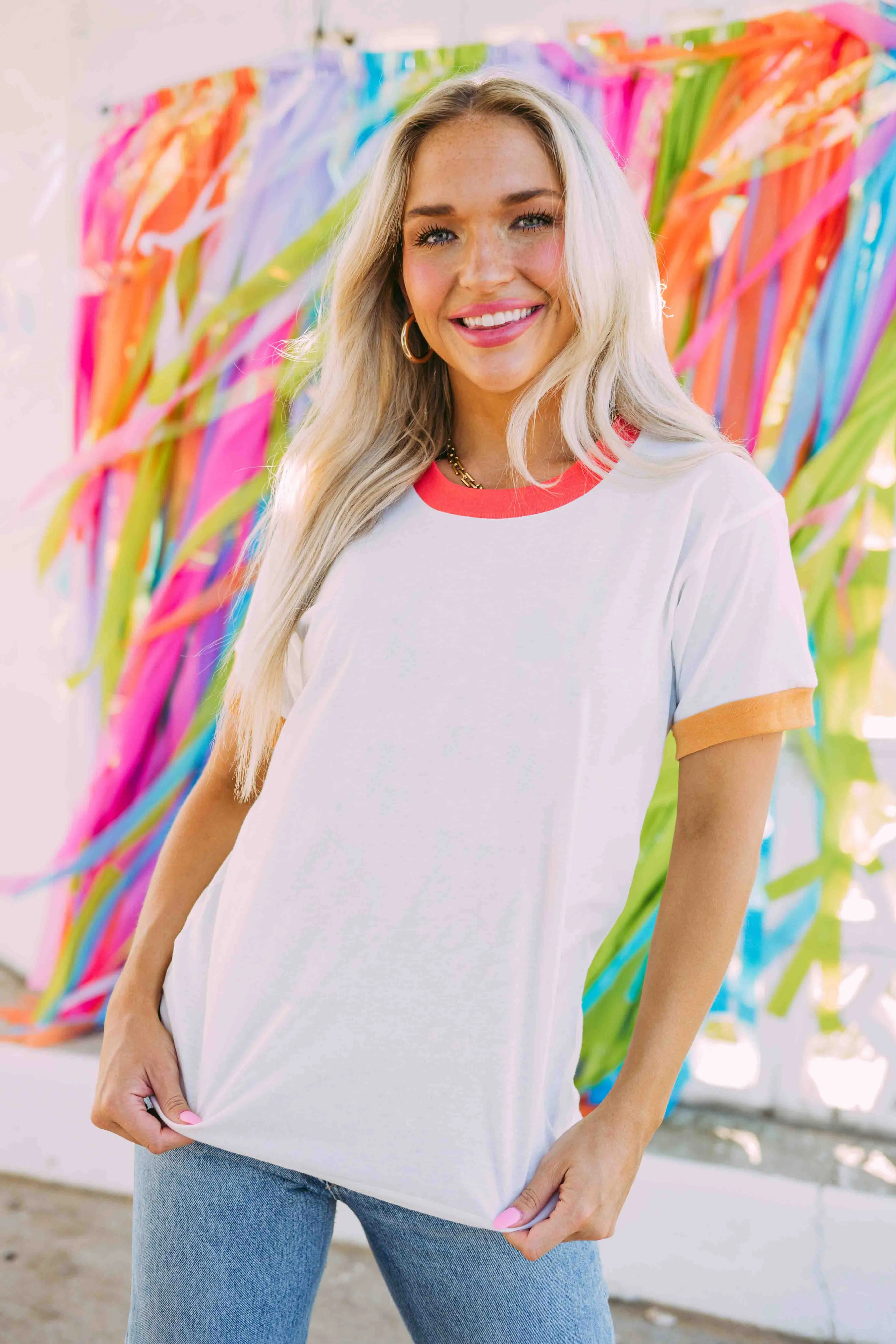Sorority Women's Colorblock Ringer