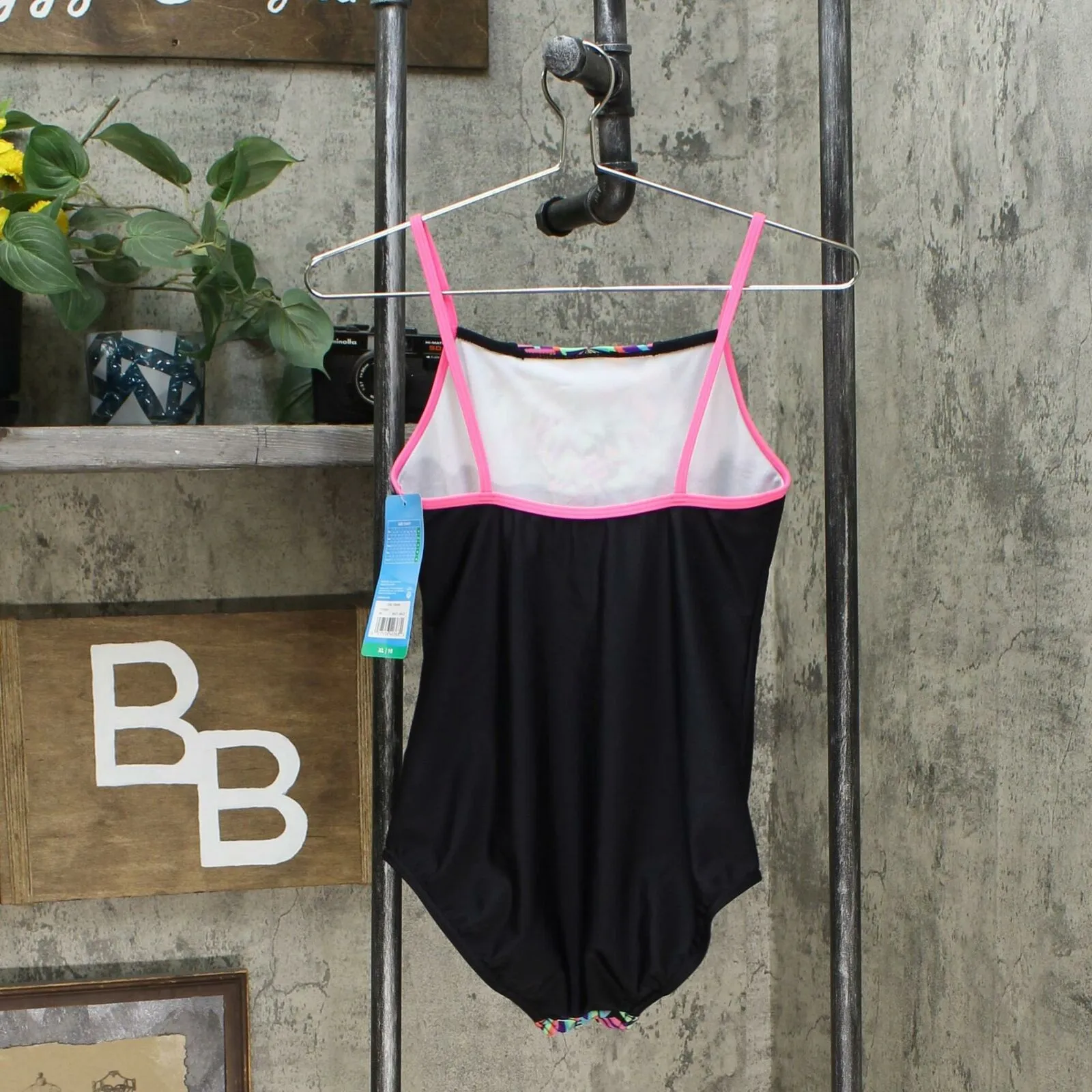 Speedo Girls Colorblock One Piece Swimsuit
