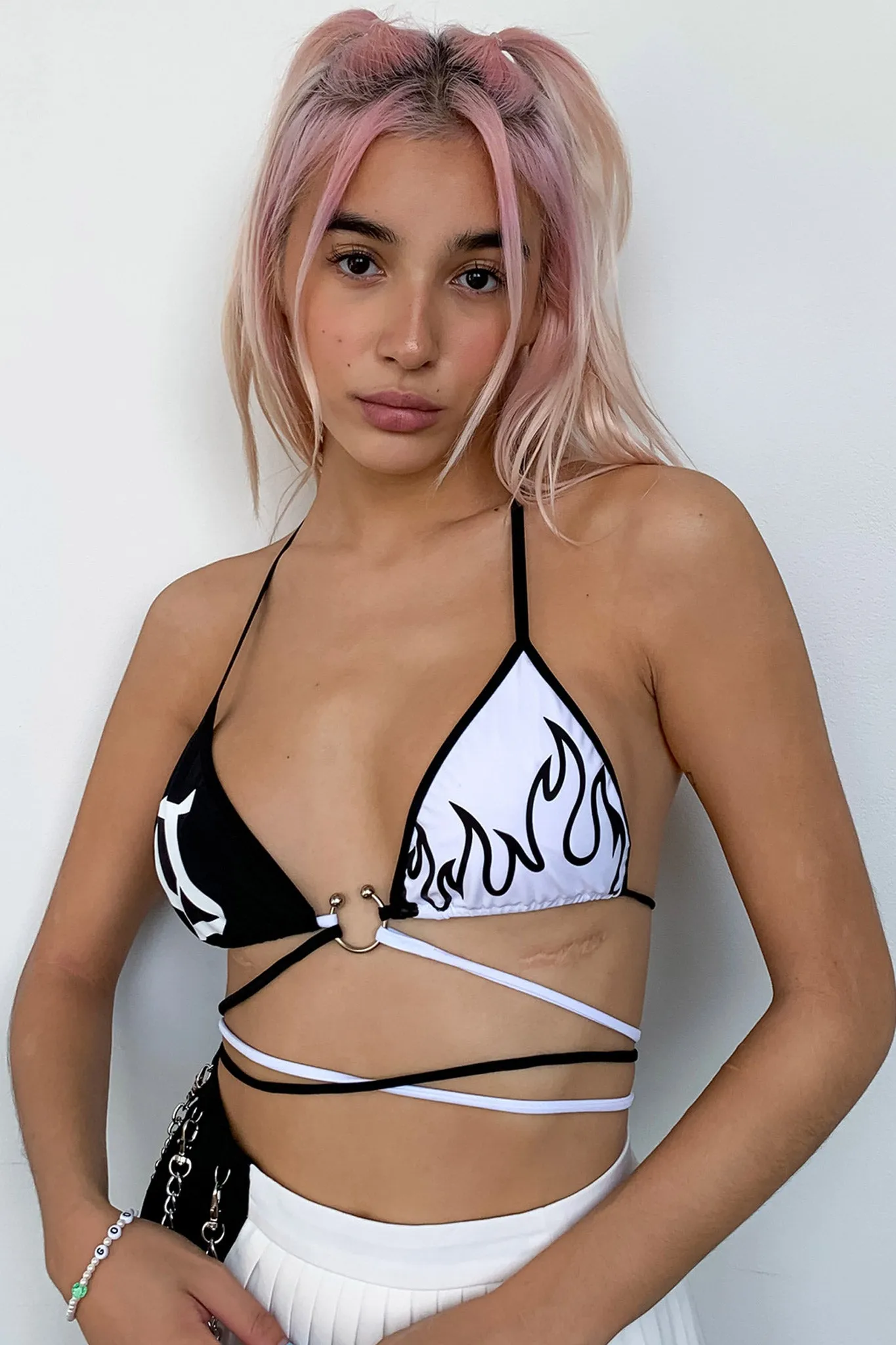 Split Wrap Around Bikini Top