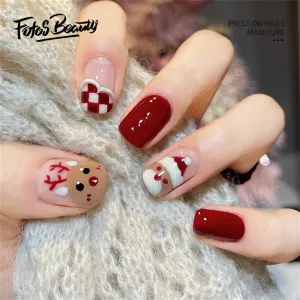 Square Chriatams Deer Claus