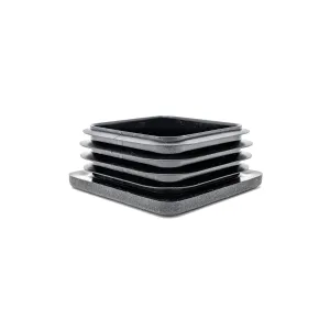 Square Tube Inserts 60x60mm - Black | Made in Germany | Keay Vital Parts