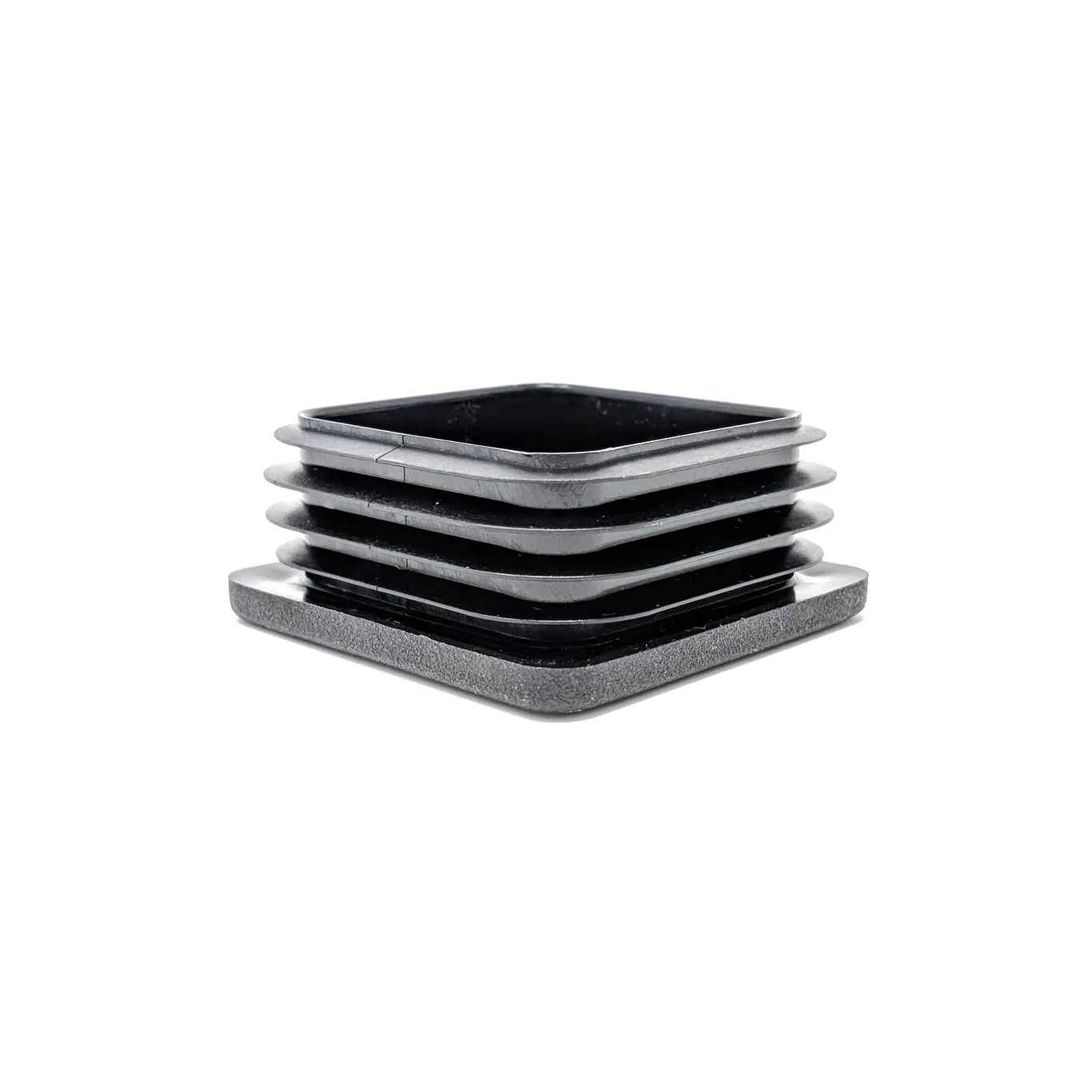 Square Tube Inserts 60x60mm - Black | Made in Germany | Keay Vital Parts