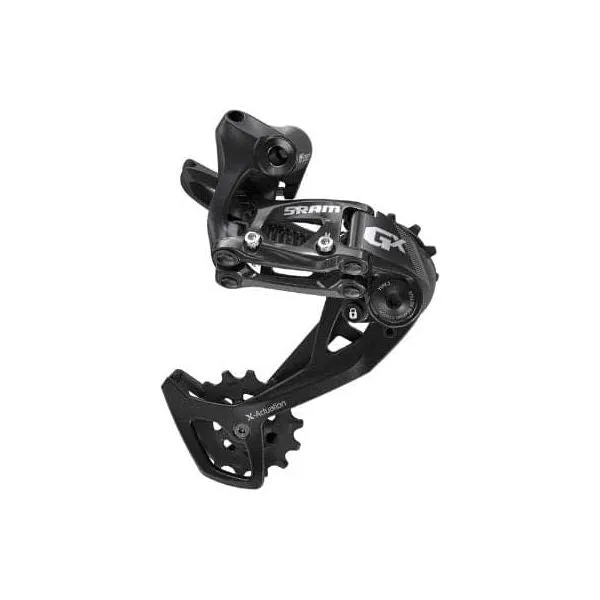 SRAM REAR DERAILLEUR GX 2X11-SPEED LONG CAGE BLACK: BLACK 11SPD LONG