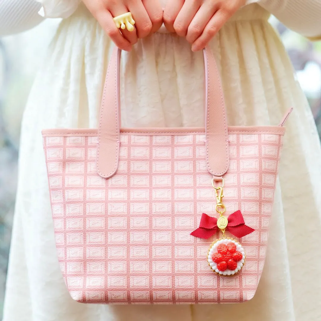 Strawberry Chocolate Mini Tote Bag【Japan Jewelry】
