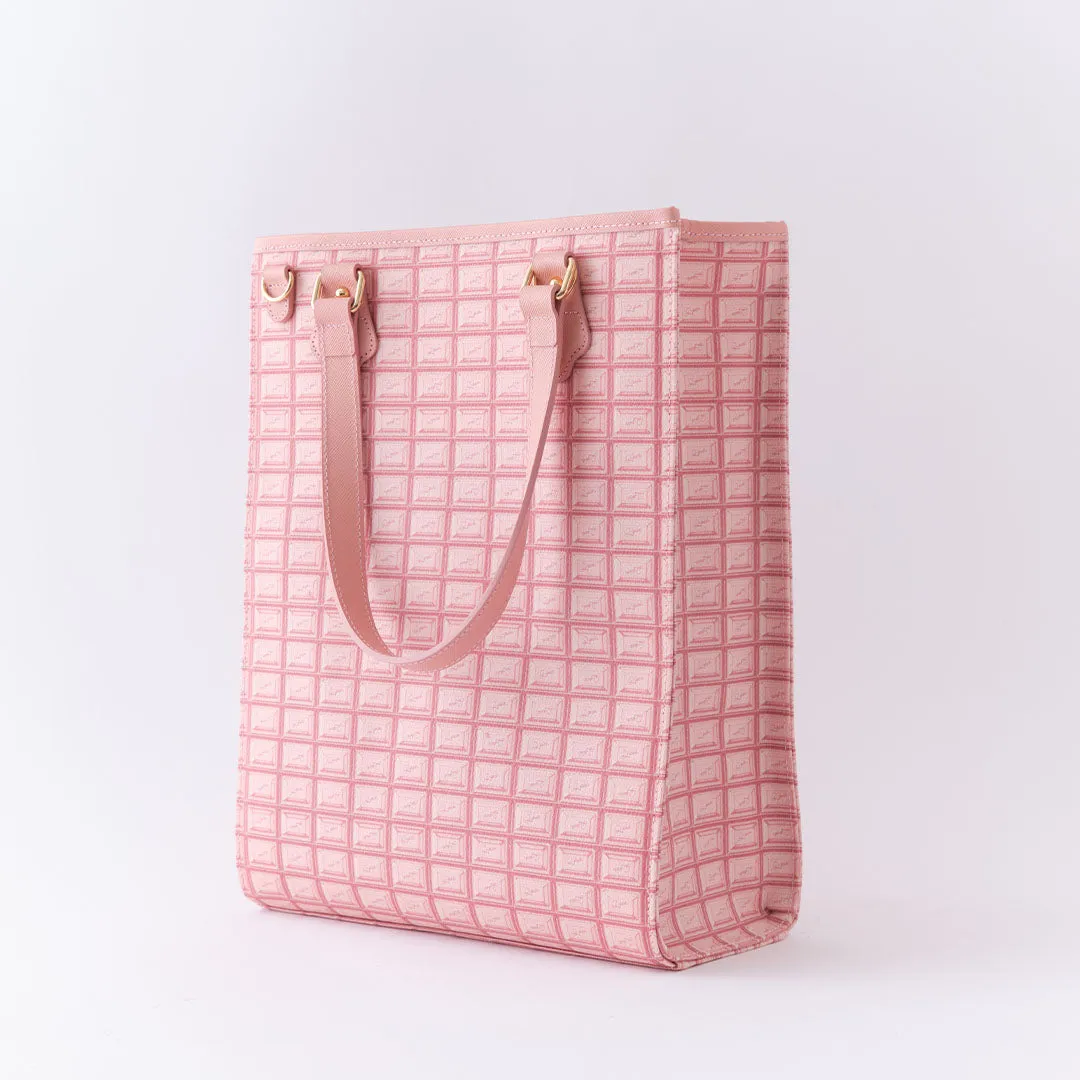 Strawberry Chocolate Square Tote Bag【Japan Jewelry】