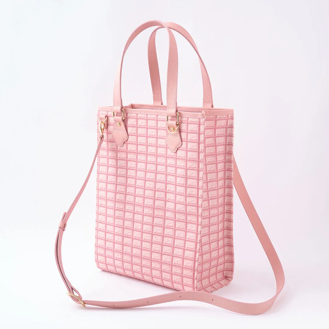 Strawberry Chocolate Square Tote Bag【Japan Jewelry】