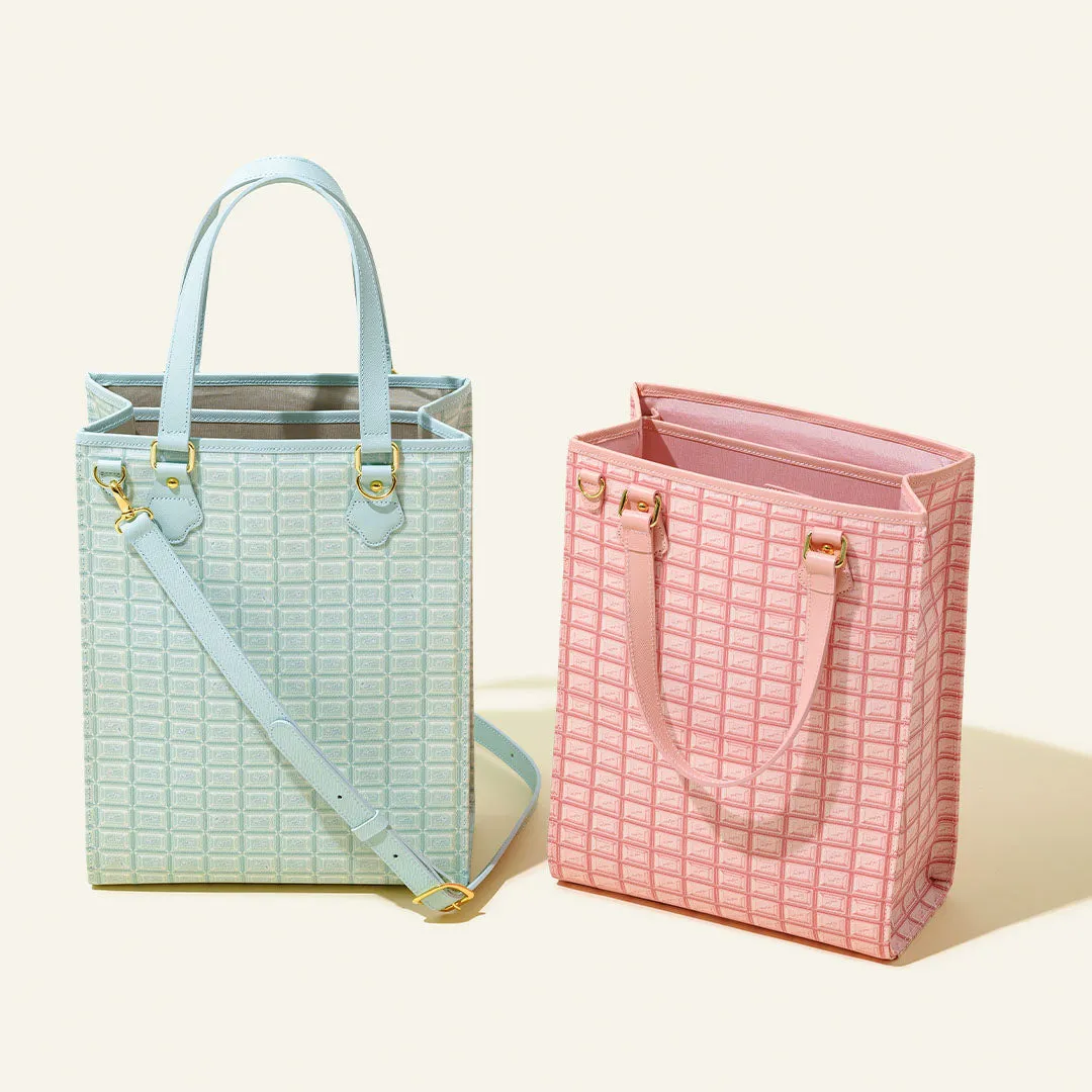 Strawberry Chocolate Square Tote Bag【Japan Jewelry】