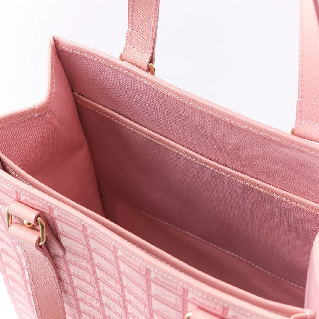 Strawberry Chocolate Square Tote Bag【Japan Jewelry】