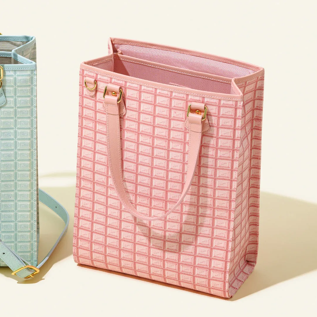Strawberry Chocolate Square Tote Bag【Japan Jewelry】