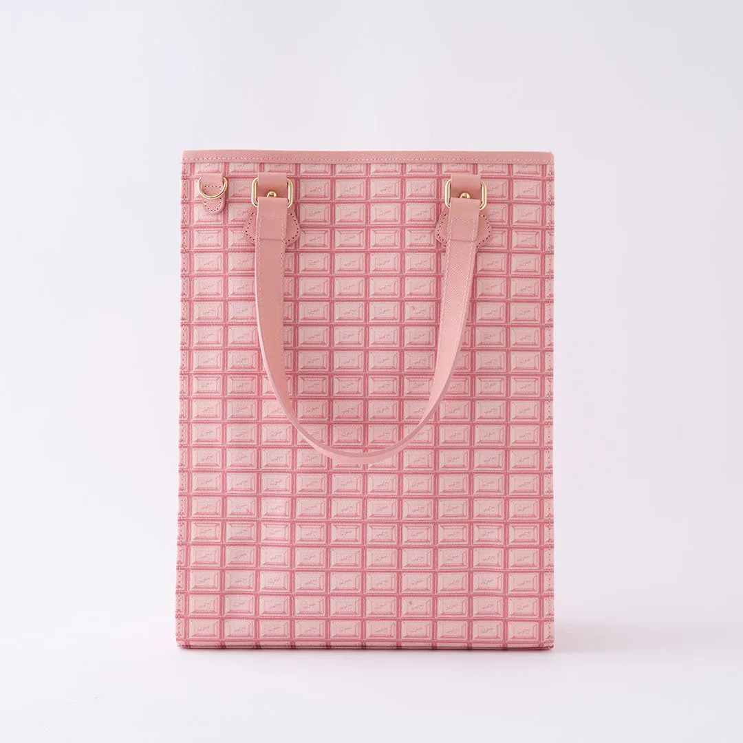 Strawberry Chocolate Square Tote Bag【Japan Jewelry】