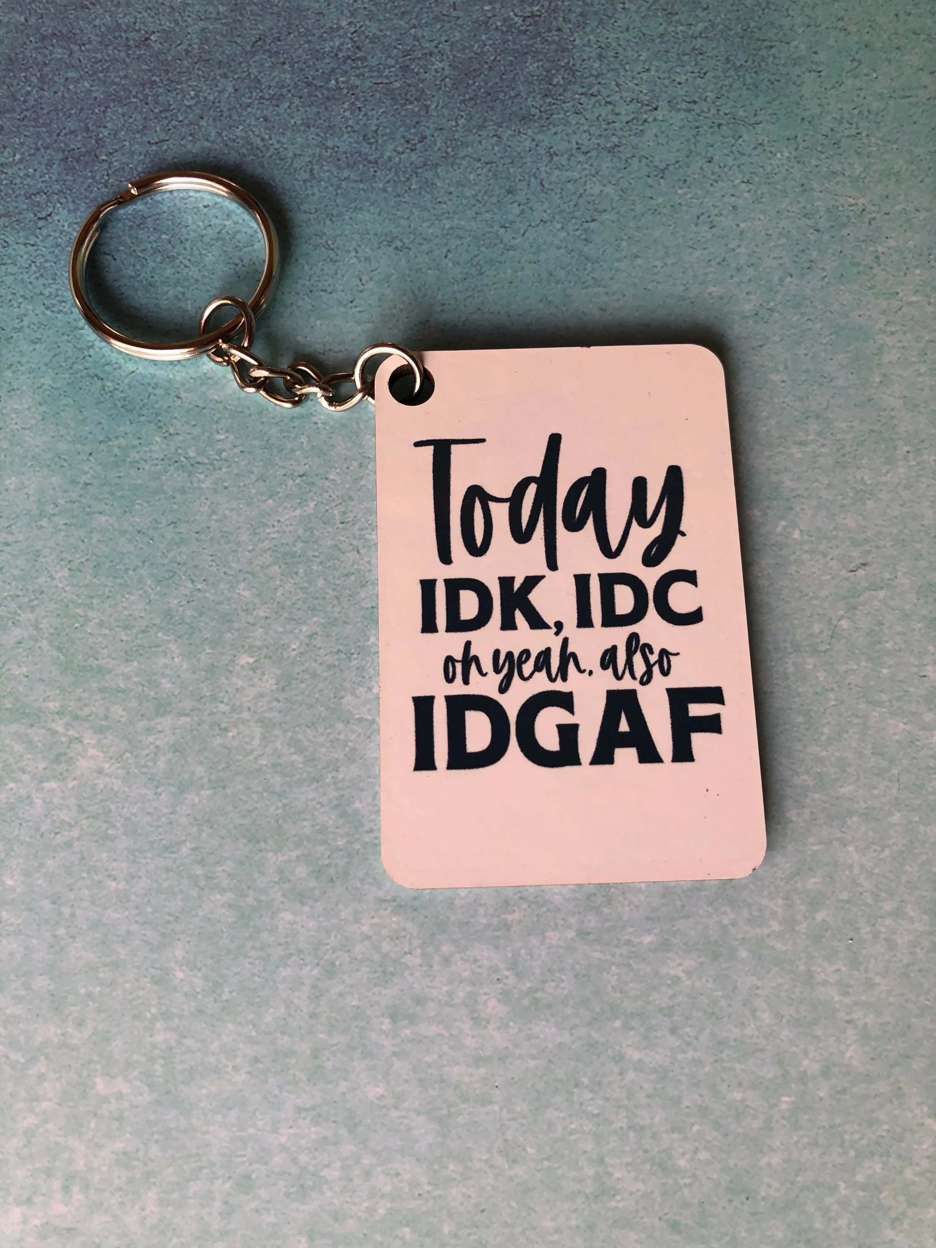 Sublimated Keychains ~ rectangle