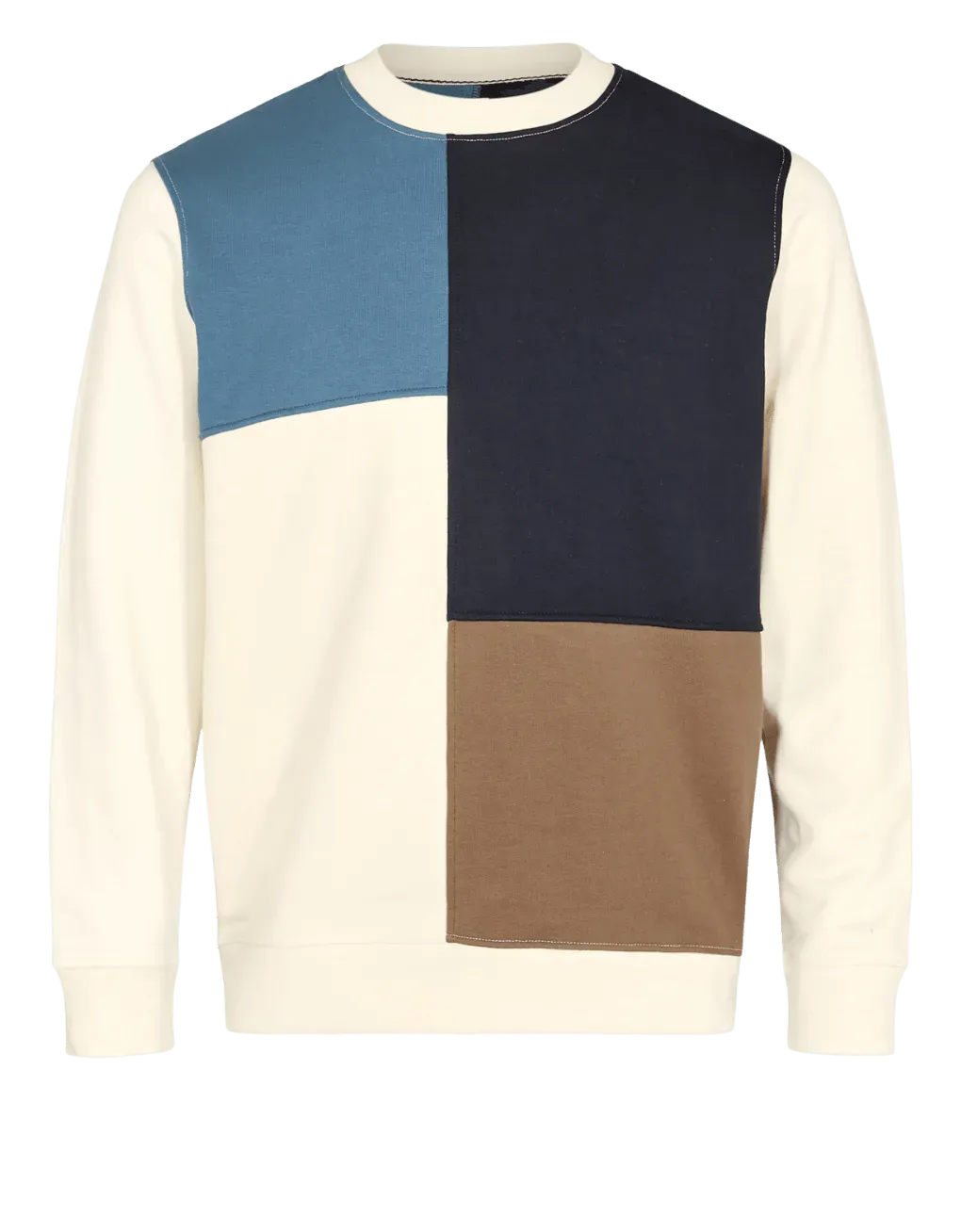 Sudadera Akallen Colorblock Terry Tofu