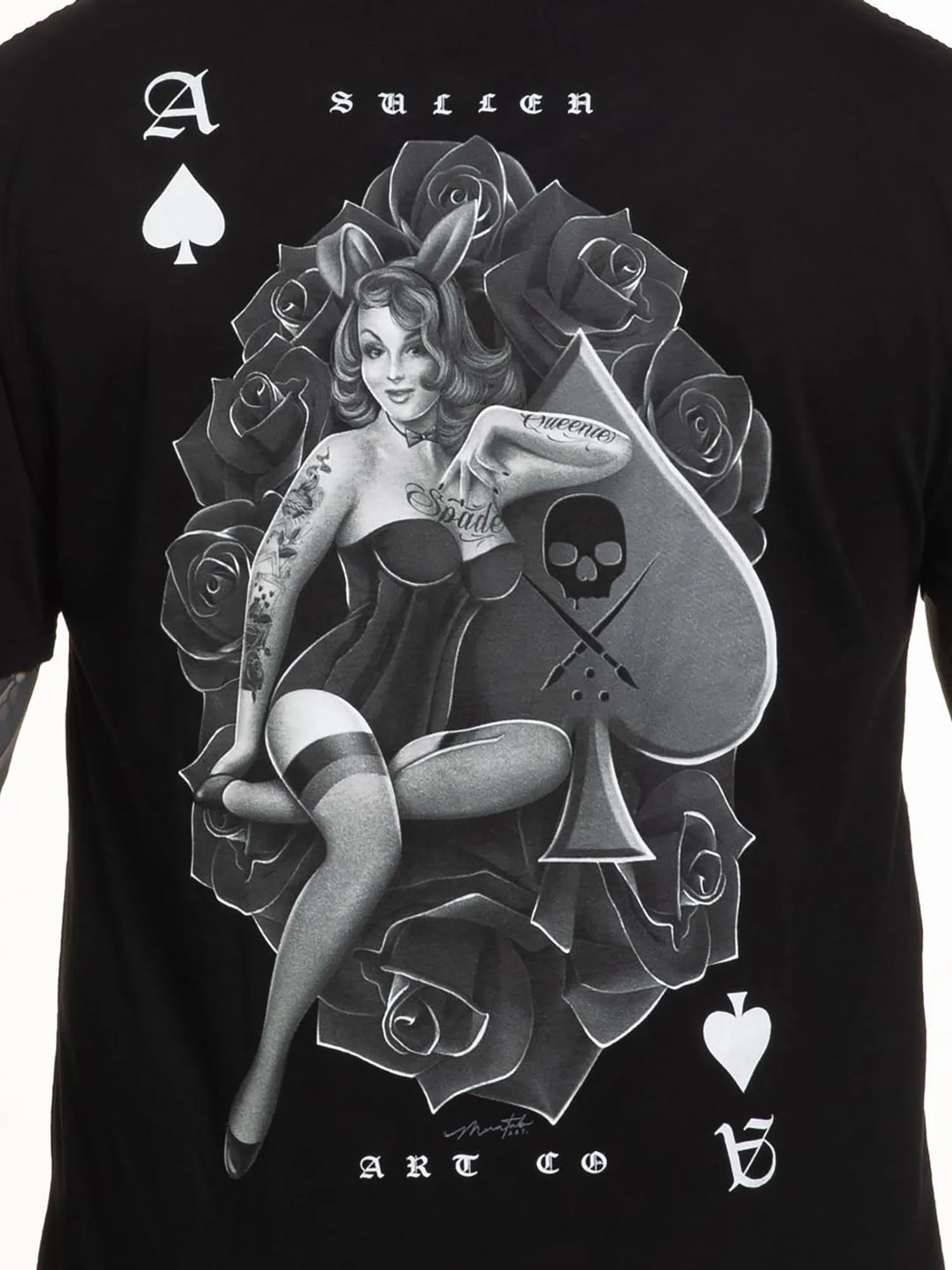 Sullen Men's Queen Spade Premium T-shirt