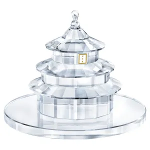 Swarovski Figurine - Travel Memories Clear Crystal Temple of Heaven 5428032