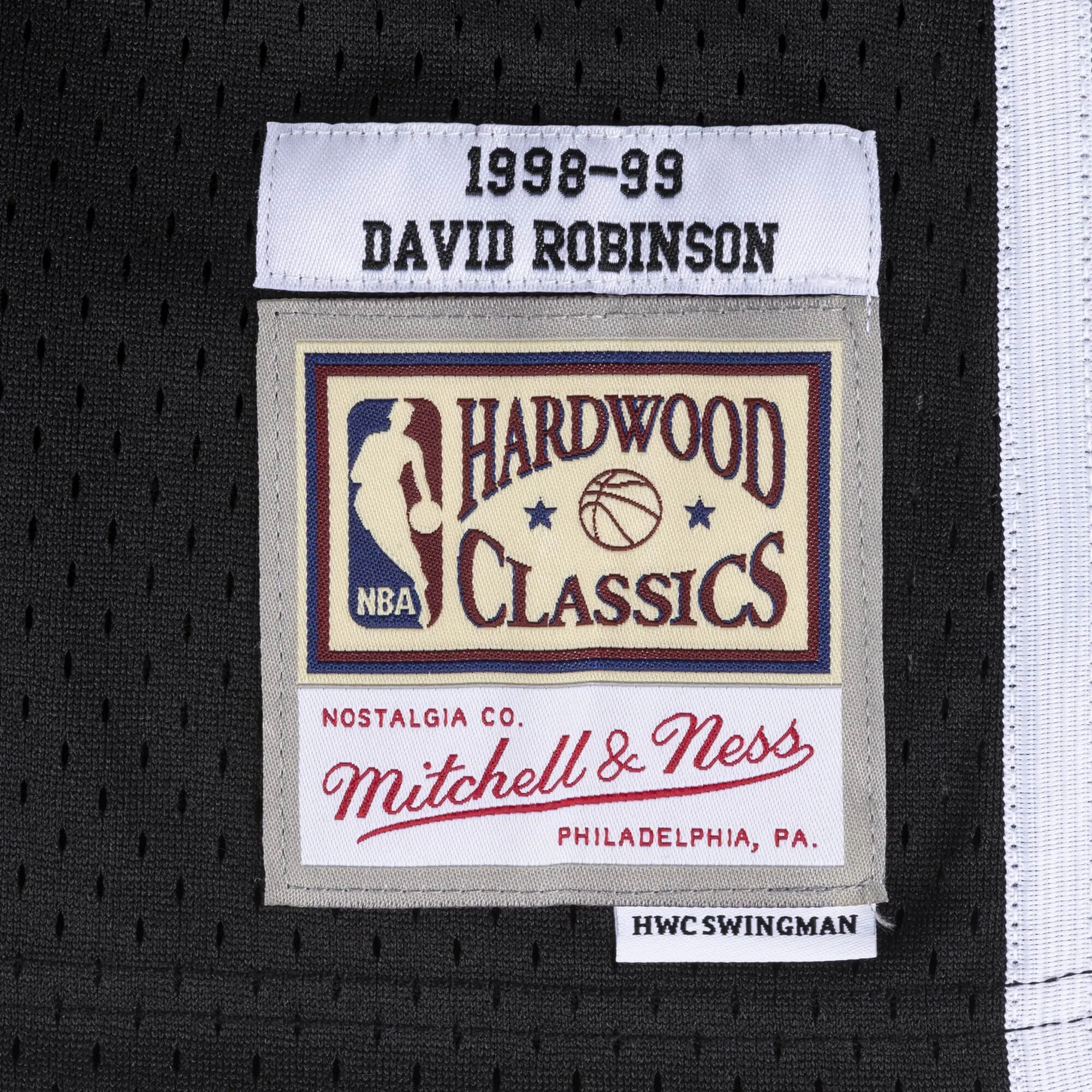 Swingman David Robinson San Antonio Spurs NBA 1998-99 Jersey