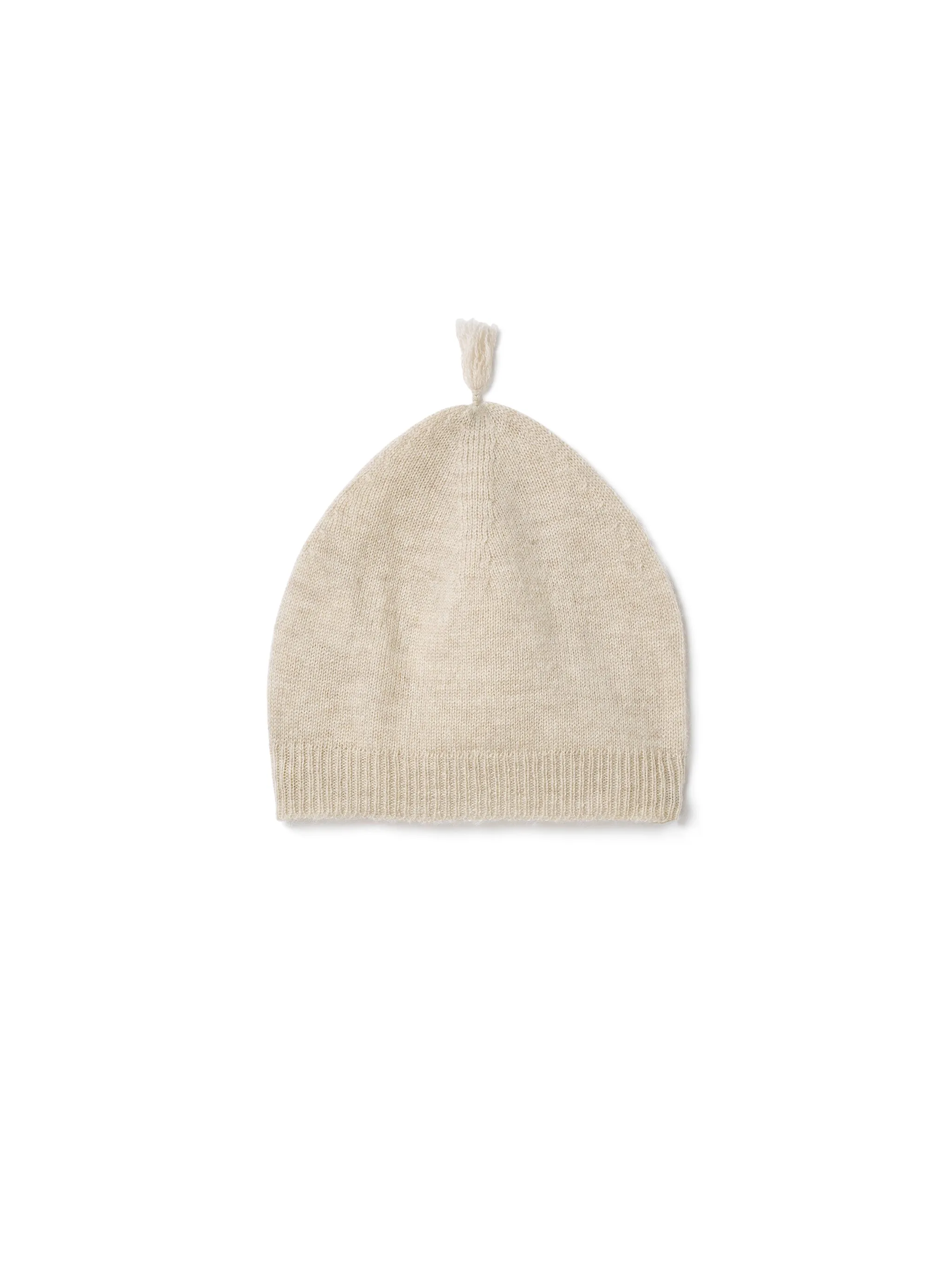Tassel Hat - Oatmeal Marl