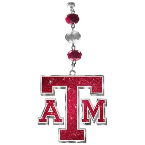 Texas A & M University - Logo Bling  (set/3)  MAGNETIC ORNAMENT