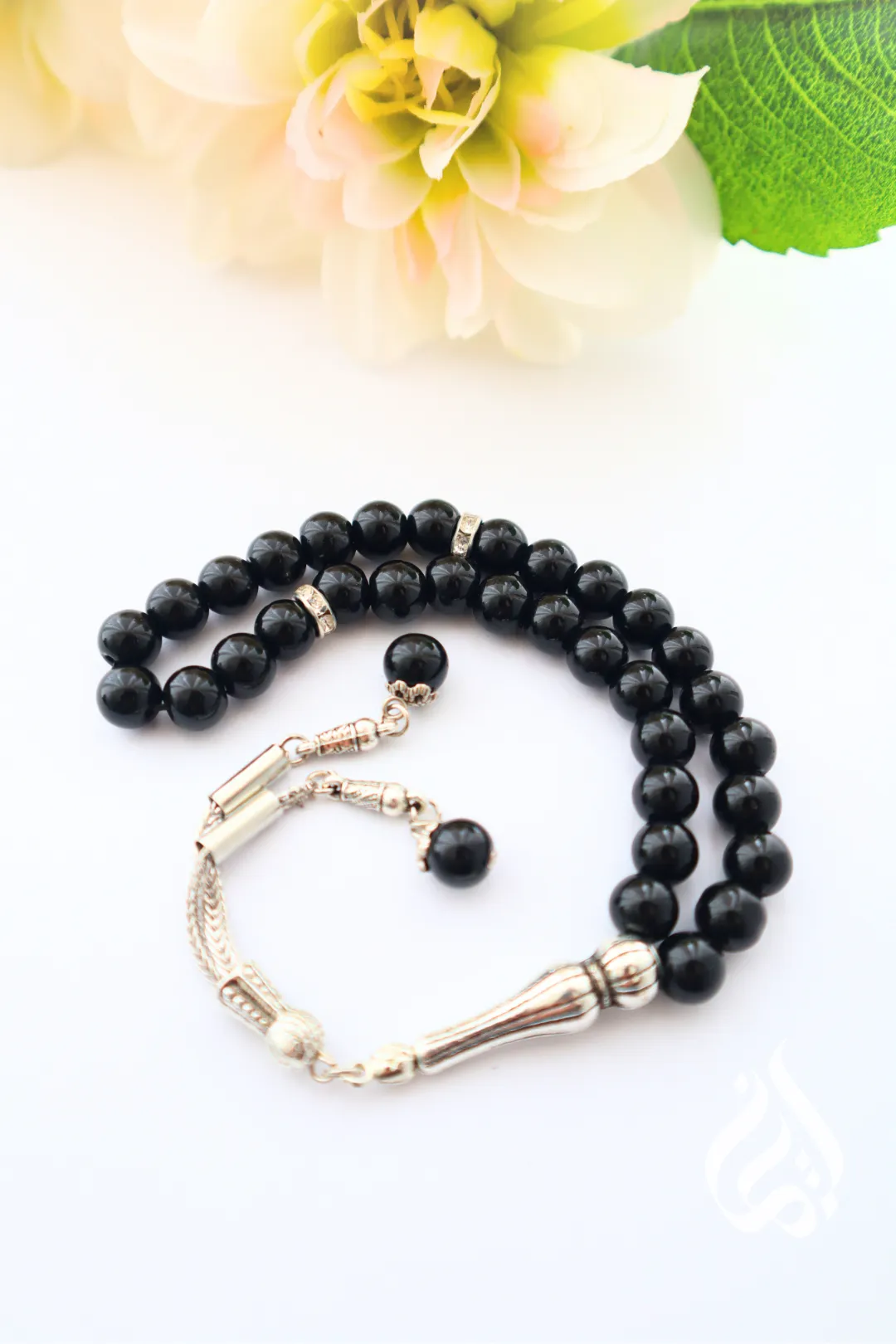 Thikr Beads (33) with Silver Tassel