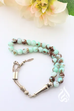 Thikr Beads (33) with Silver Tassel