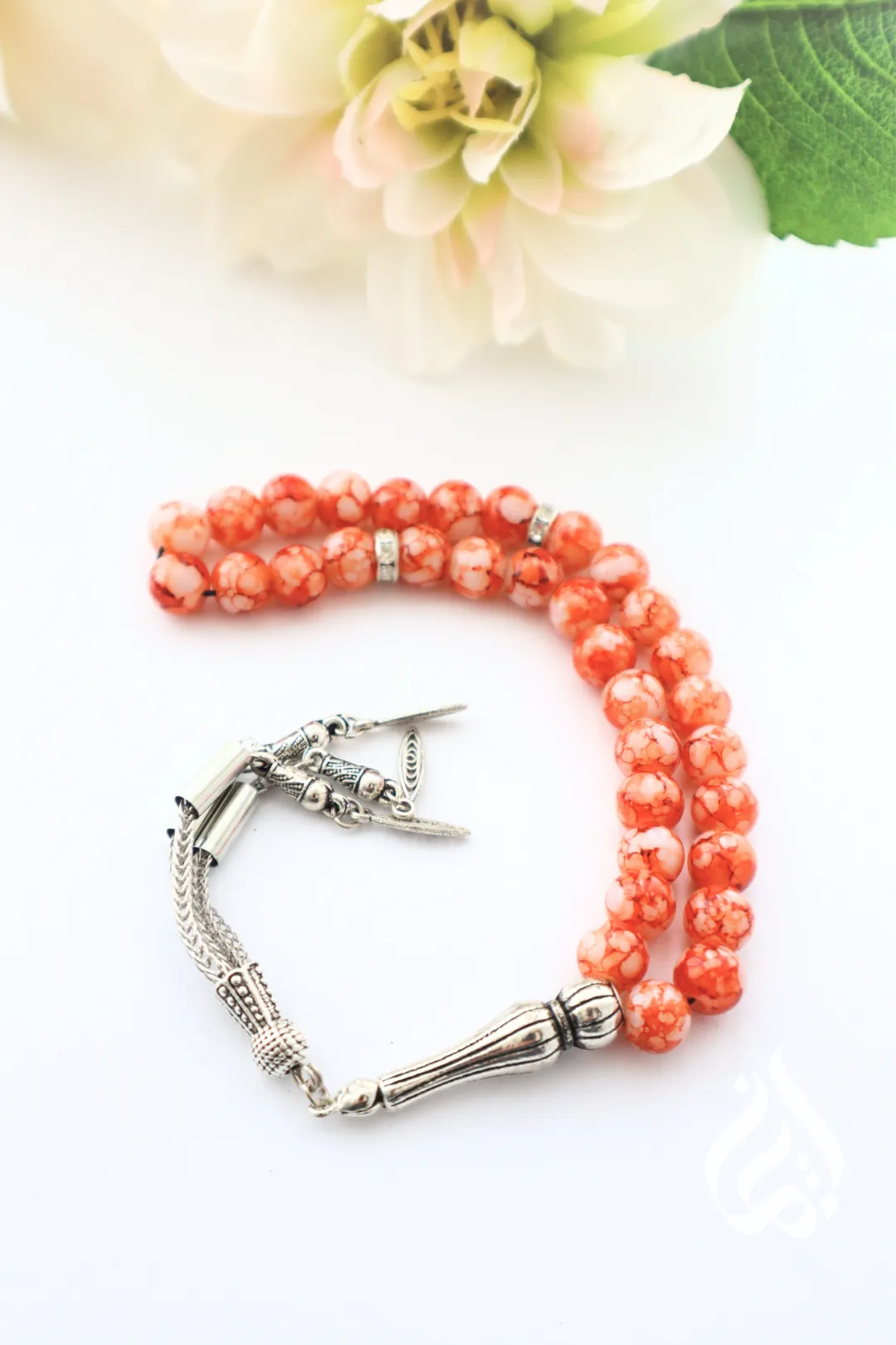 Thikr Beads (33) with Silver Tassel