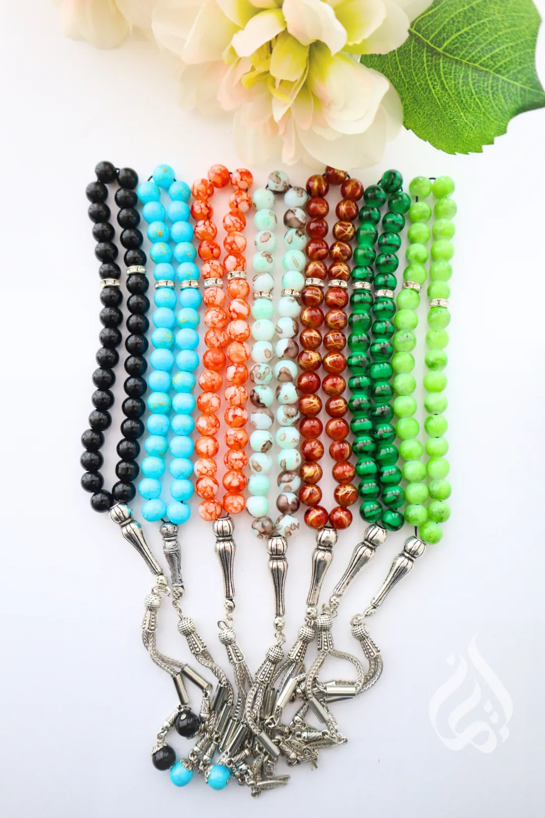 Thikr Beads (33) with Silver Tassel