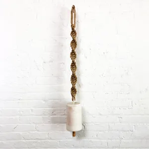 Thrown Bell Tall Twist: White