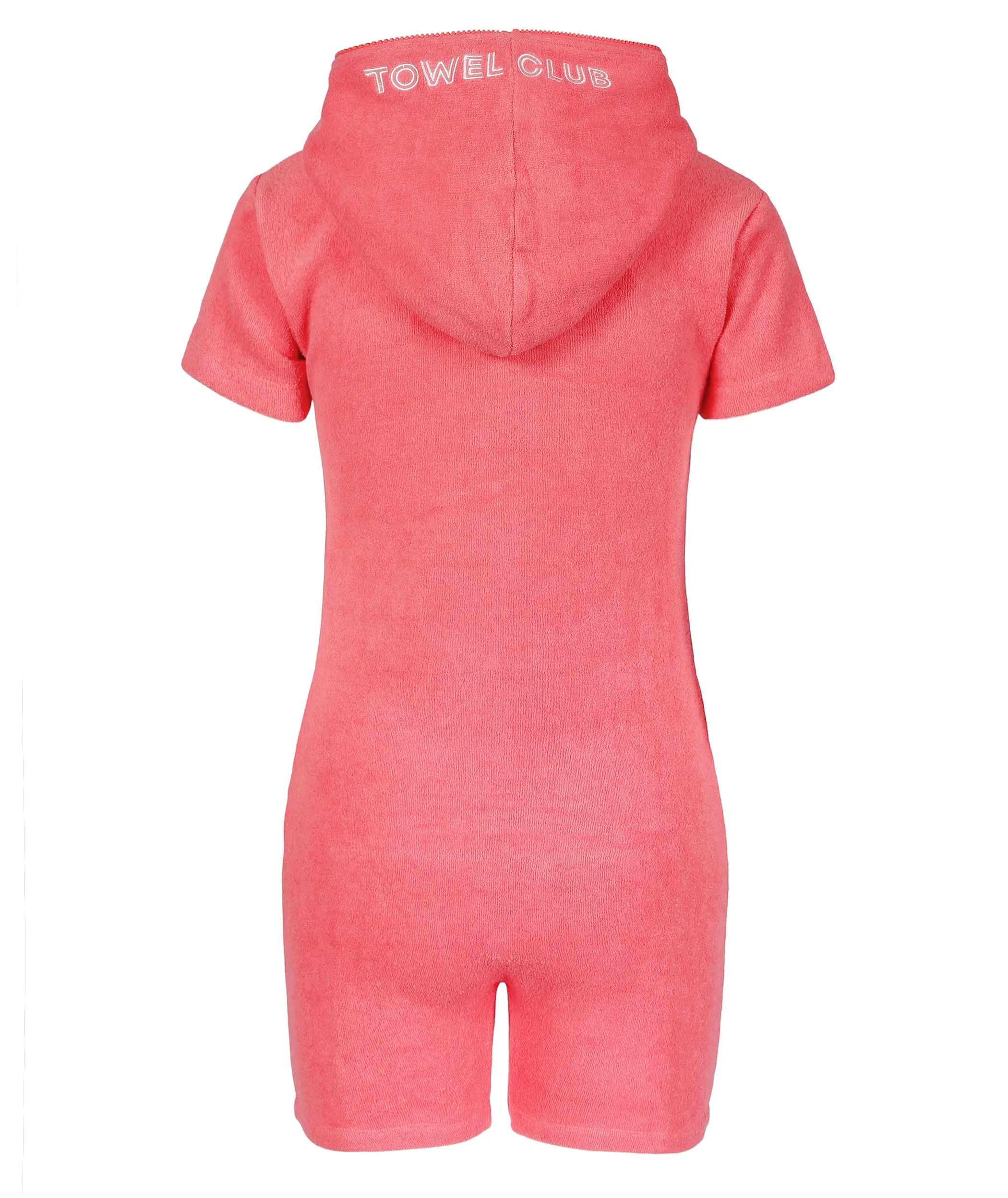 Towel Slim Jumpsuit Coral