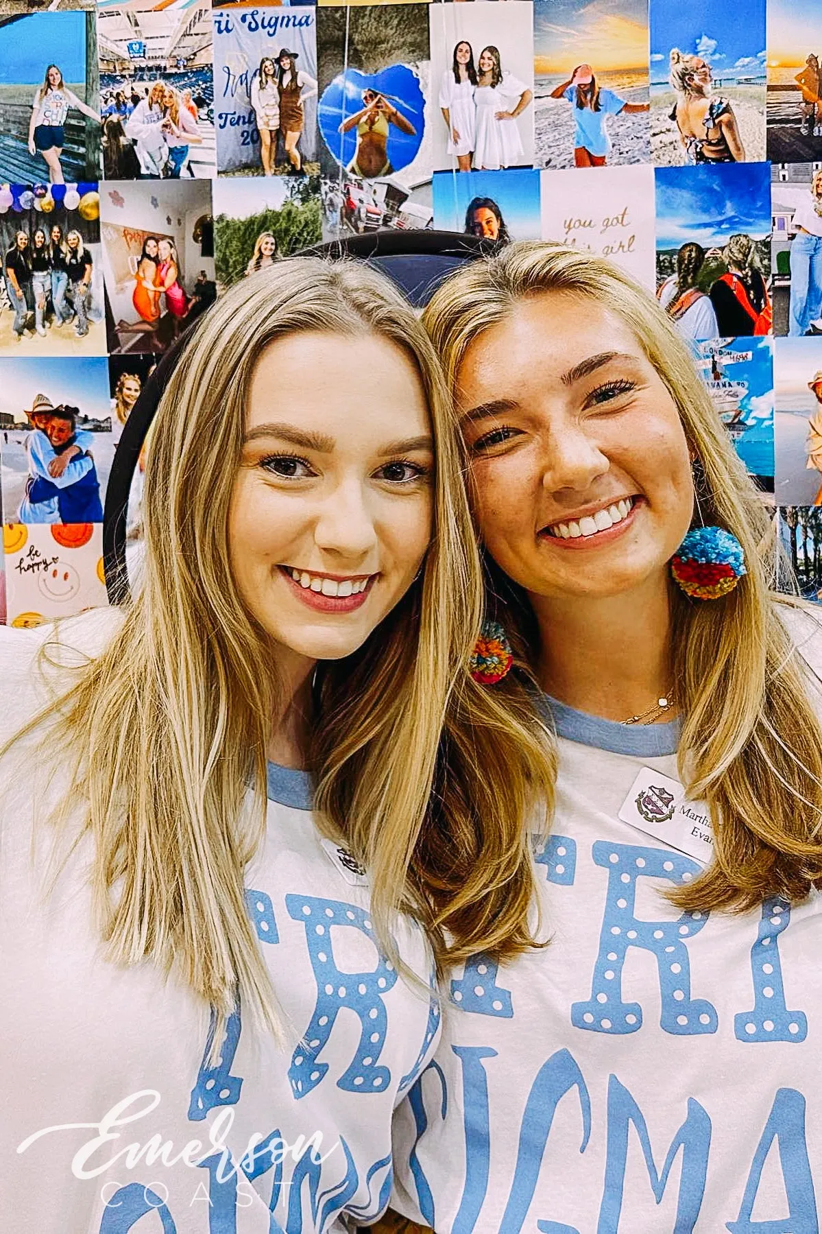 Tri Sigma Recruitment Colorblock Ringer