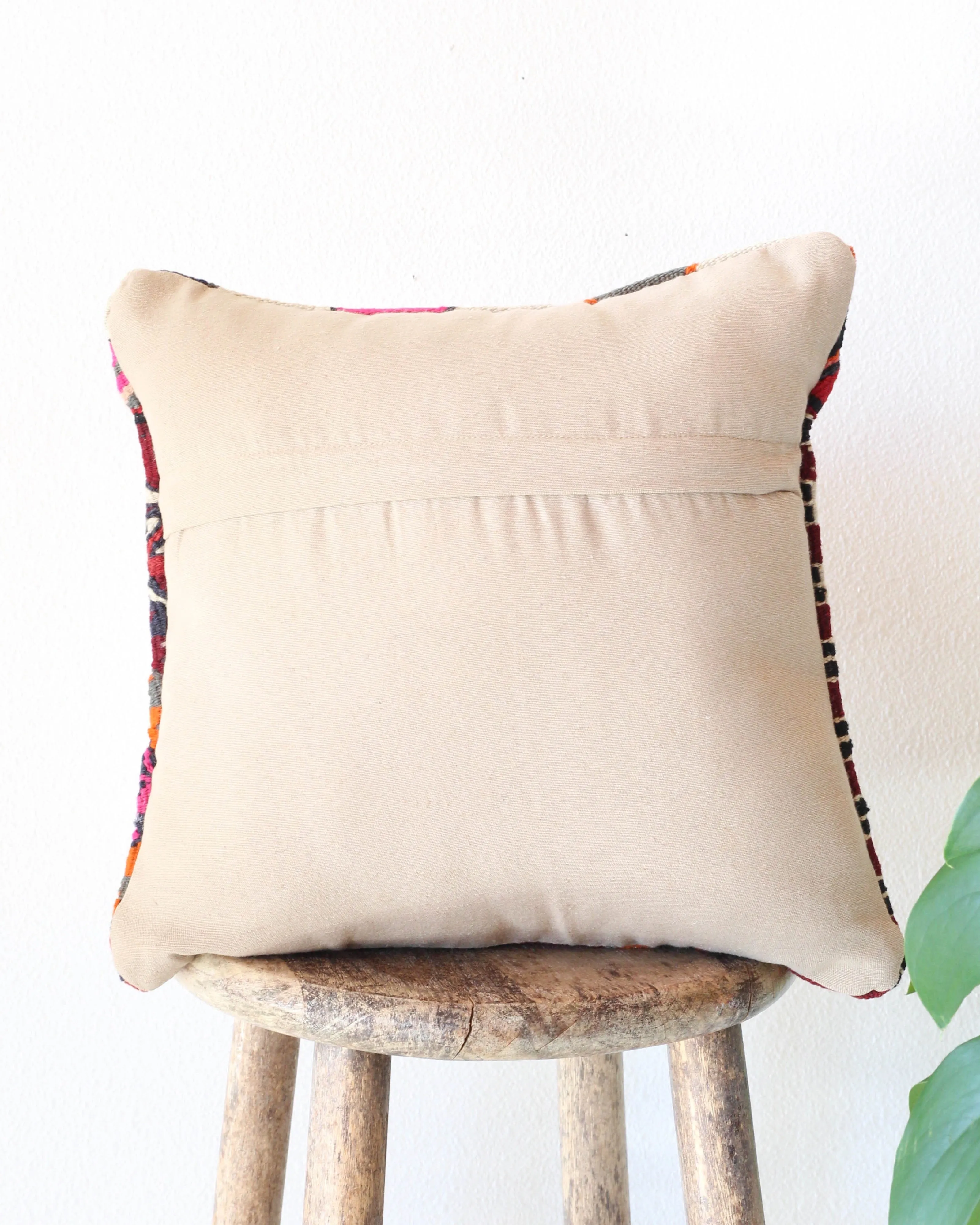 Turkish Kilim Pillow 16"x16"