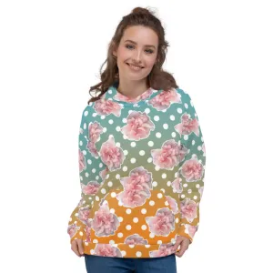 Unisex Hoodie, Cottagecore Memphis