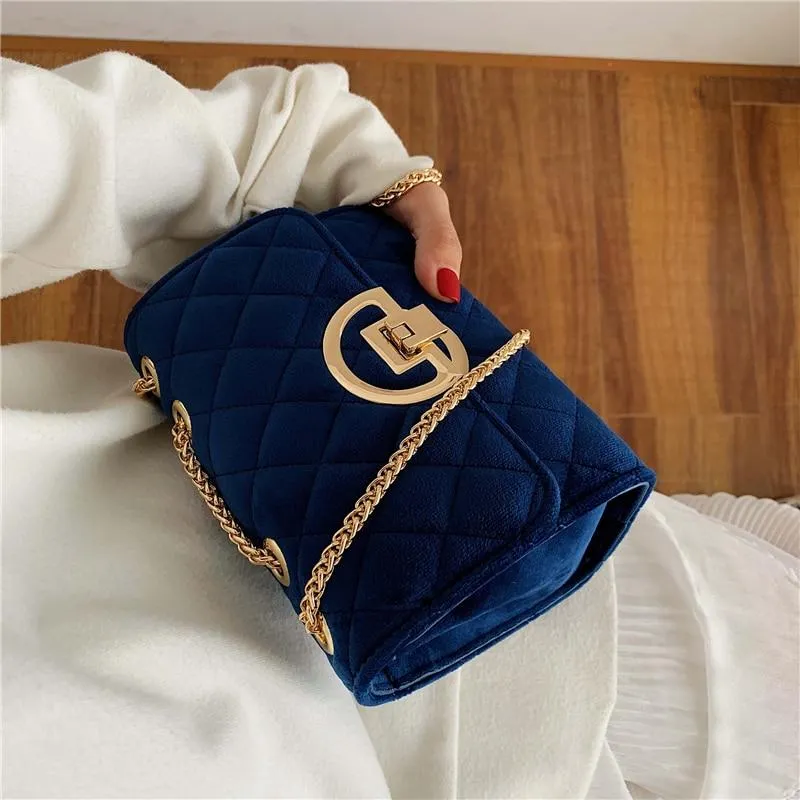 Velvet Mini Crossbody Bag