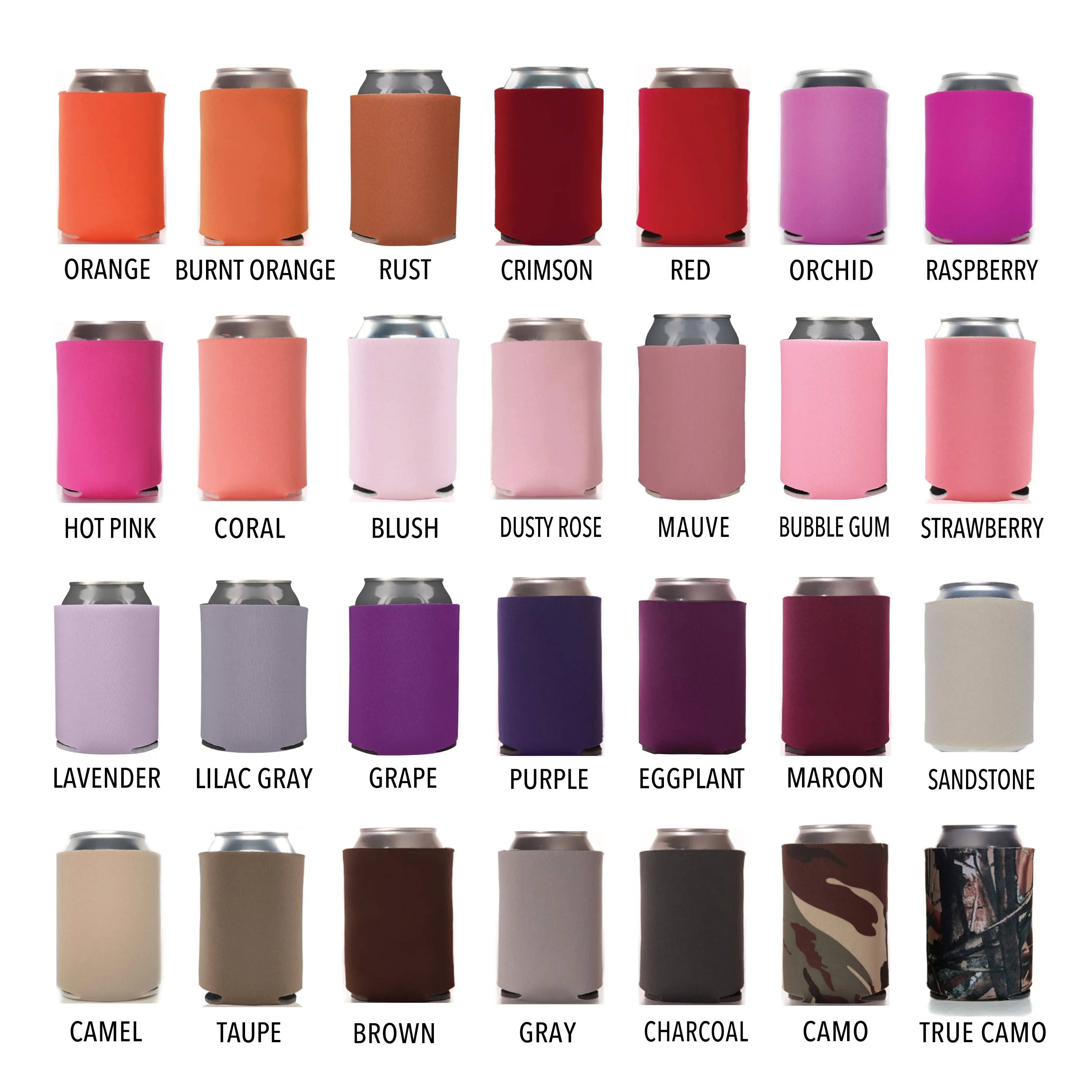 Wedding Regular & Slim Can Cooler Package #7FRS - Full Color - I'll Drink to That